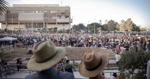 Una carne asada con protesta ignorada por el gobierno.