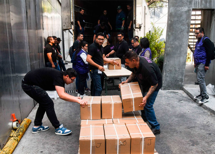 Roban 25 paquetes electorales en Chiapas