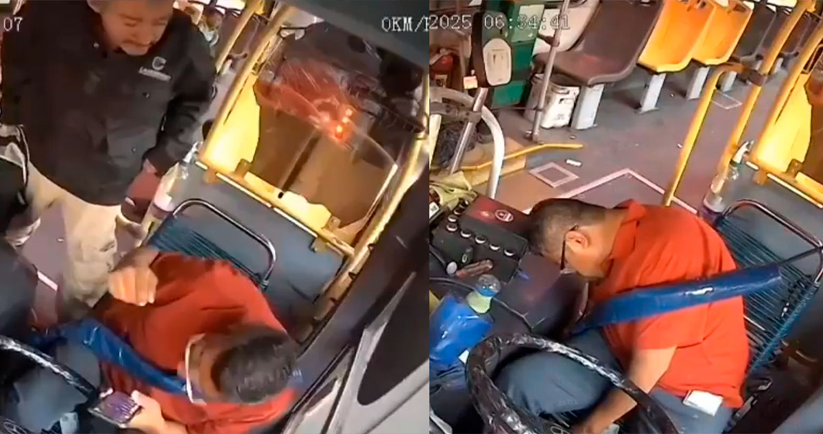 Sujeto agrede a un conductor de transporte en Jalisco y lo deja en coma