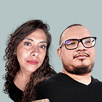 Romina Gándara y Manuel González
