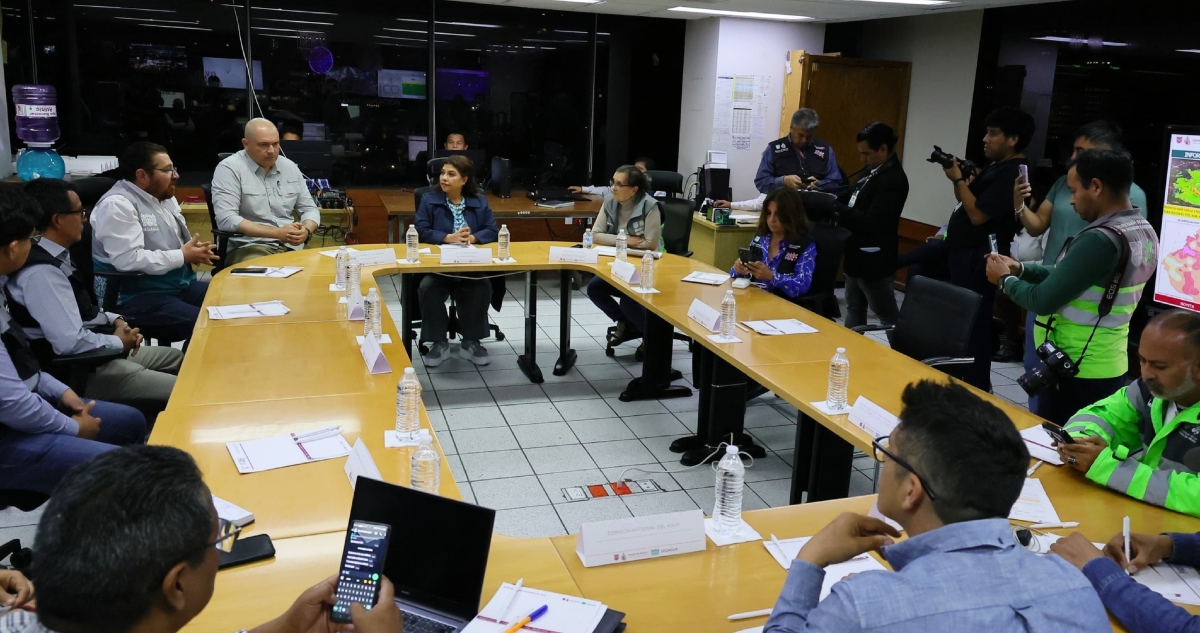 Gobierno de la CdMx mantiene monitoreo permanente de lluvias