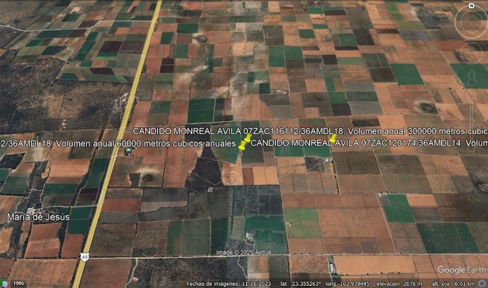 Concesiones agua Monreal