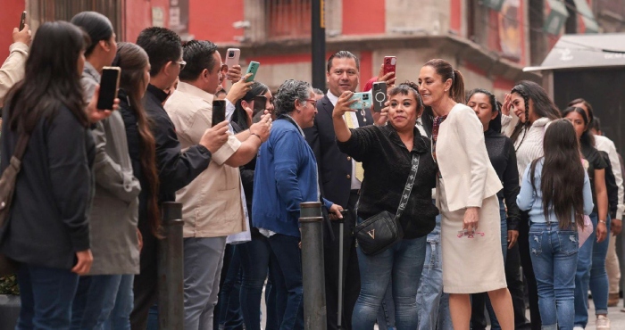 Sheinbaum vota en elección del Poder Judicial.