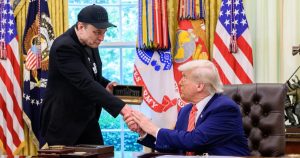 Elon Musk y Donald Trump se habían mostrado amigables en la despedida del dueño de Tesla de la Casa Blanca.