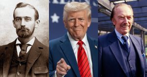 Las tres generaciones de hombres Trump: Frederick, Fred y Donald, del migrante al Presidente.