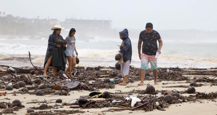 Alerta por lluvias tras paso de "Erick".