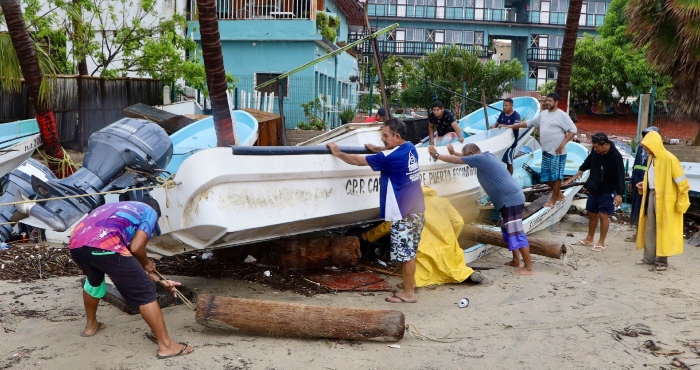 Alerta por lluvias tras paso de "Erick".