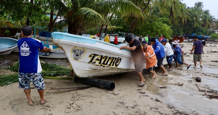 Alerta por lluvias tras paso de "Erick".