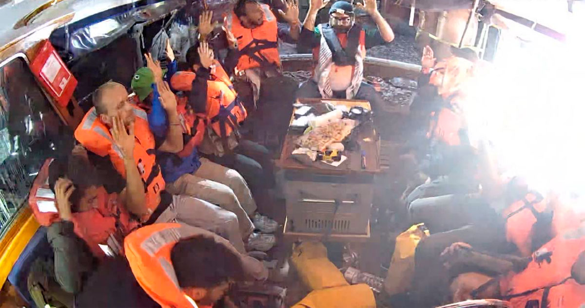 El ejército israelí captura el Madleen