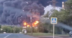 Rusia ataca a Kiev con una fuerte oleada de misiles y drones