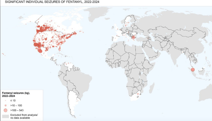 Mapa Mundial de Drogas 2025
