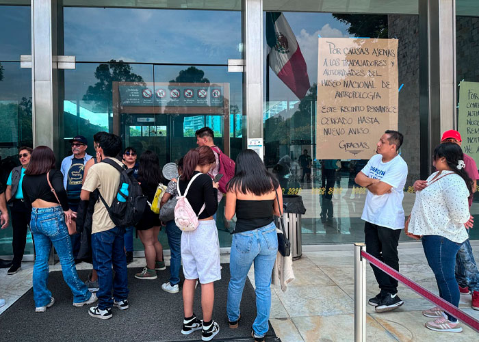 Museos del INAH cierran por falta de personal de seguridad