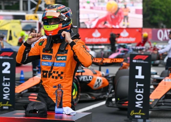 El piloto australiano Oscar Piastri ha conquistado la victoria en la carrera del Gran Premio de España, novena prueba del Campeonato del Mundo de Fórmula 1.