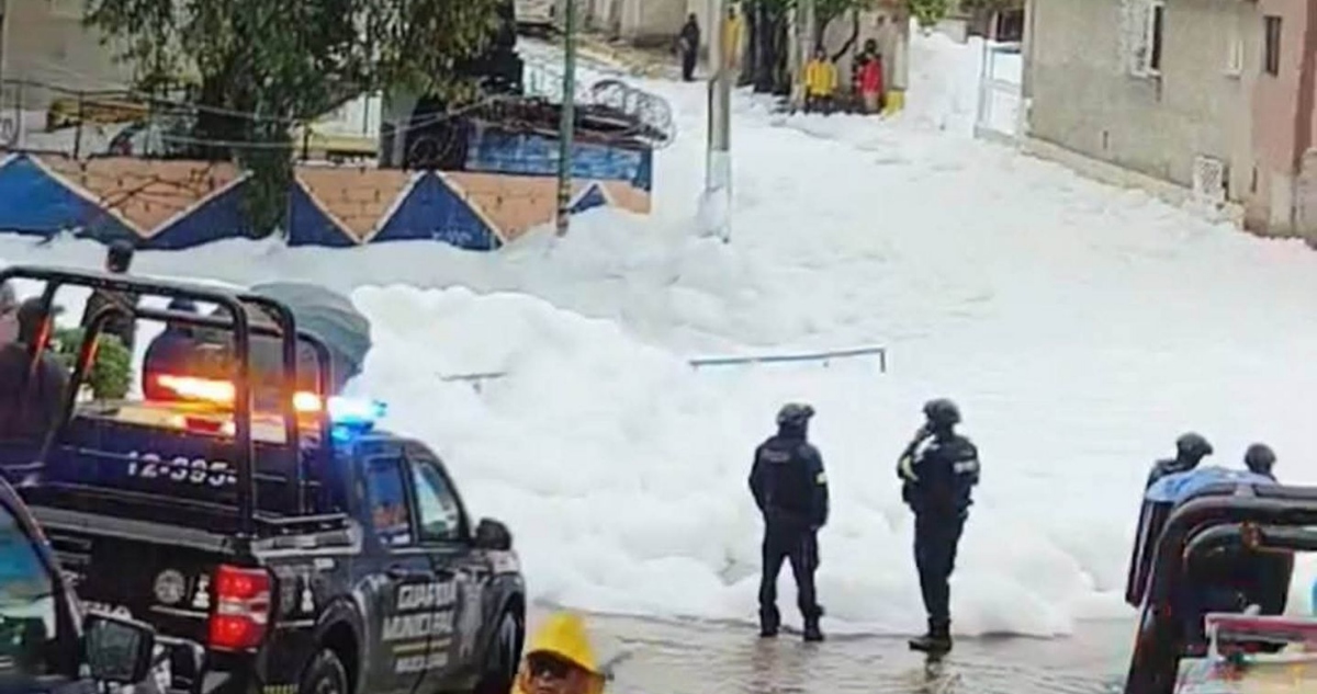 La presidenta ofrece apoyo ante desbordamiento en presa.