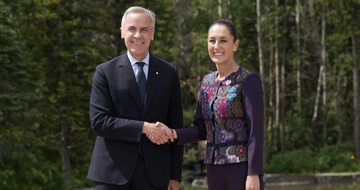 La Presidenta de México, Claudia Sheinbaum, destacó que su reunión con el Primer Ministro de Canadá, Mark Carney, ayudó a fortalecer relación entre los países.