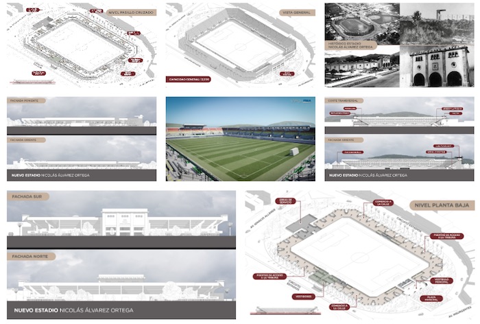 render estadio fútbol Nayarit