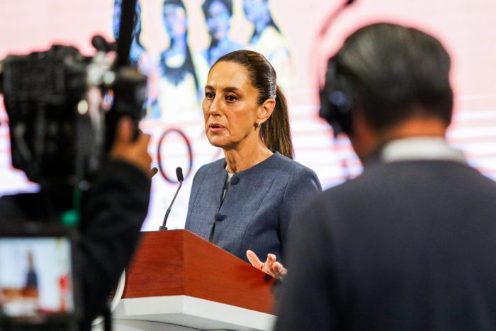 Claudia Sheinbaum en conferencia de prensa