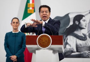 Delgado aseguró en la conferencia de la Presidenta Sheinbaum que su viaje a Portugal lo realizó con sus propios recursos.