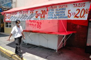 Prácticamente todos los puestos al exterior de estaciones del Metro sufren de contaminación de bacterias.