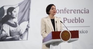 La titular del SESNSP, Marcela Figueroa, anunció la creación de la Academia Nacional de Seguridad Pública en México; su función será formar y capacitar agentes.