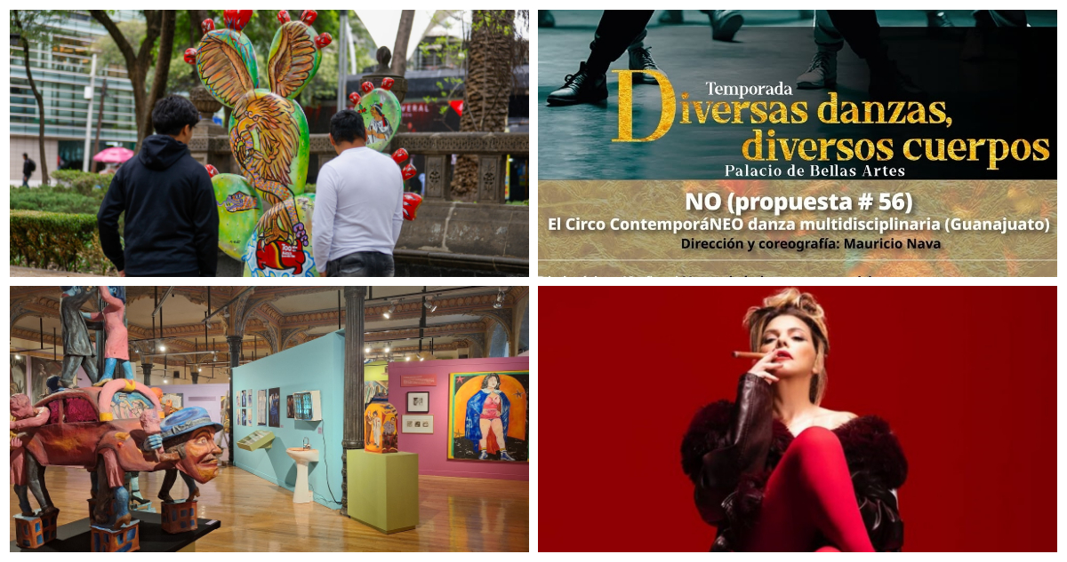 Teatro, danza y exposiciones en julio