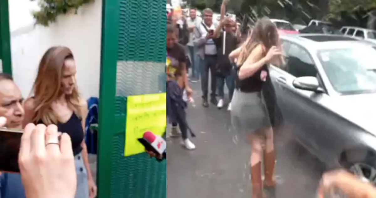 Agreden a Ximana Pichel tras salir de audiencia.