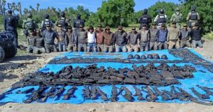 Fuerzas de Seguridad llevaron a cabo un operativo para desmantelar un campamento del crimen en Aguascalientes, lo que desató una ola de violencia en el estado.