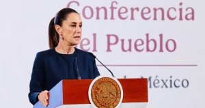 Claudia Sheinbaum enviará al Congreso de la Unión una iniciativa para darle facultades a fin de expedir una Ley General que homologue el delito de extorsión.