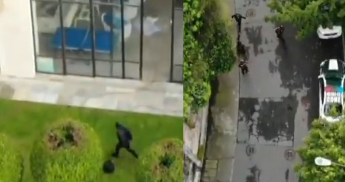 VIDEO ¬ La SSC atrapa a dos ladrones que robaban una casa en la Miguel Hidalgo.