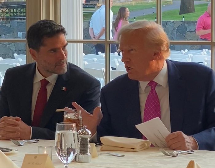 Eduardo Verástegui busca crear un partido político en México y tiene desde EU el respaldo de Trump.