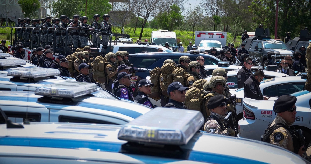 Gabinete de Seguridad y autoridades del Edomex llevaron a cabo el operativo Liberación contra la extorsión.