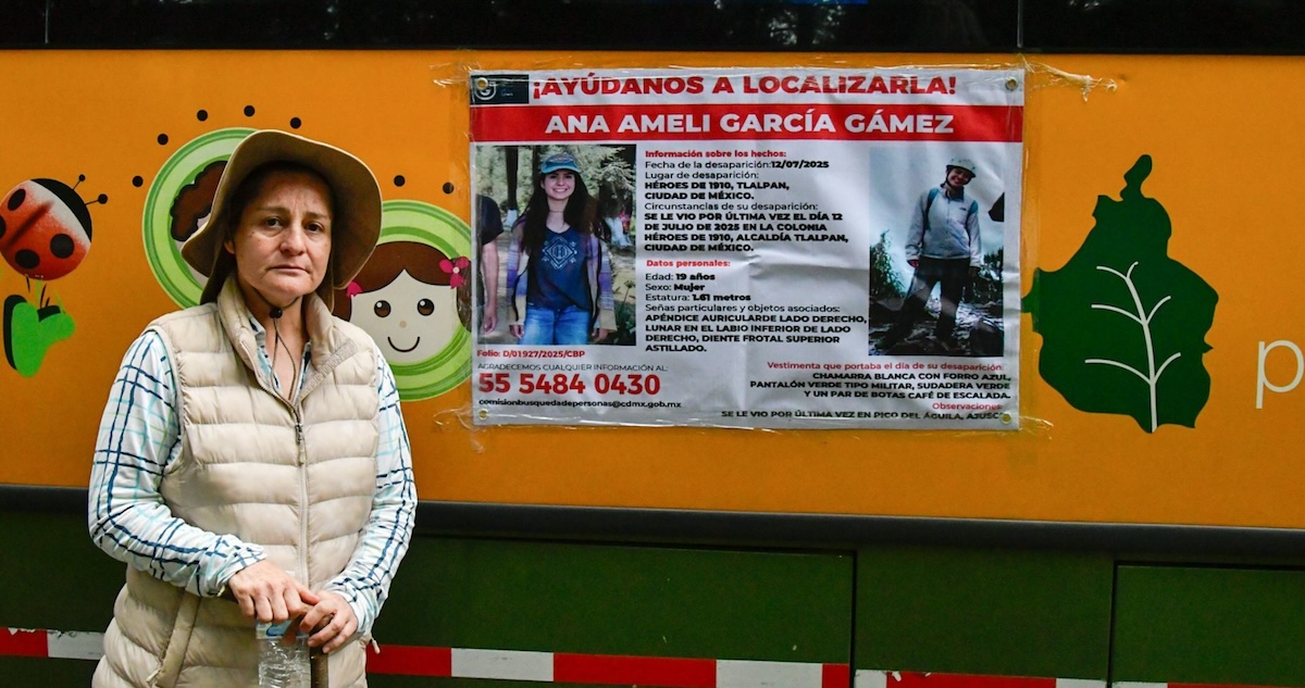 La Presidenta Sheinbaum informó que el Gabinete de Seguridad colabora en la búsqueda de Ana Ameli García Gámez, quien desapareció en el Ajusco, en la CdMx.