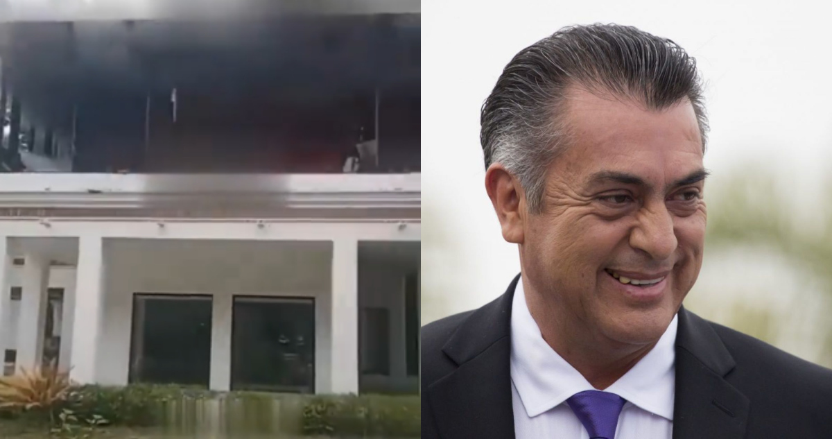 Un hombre incendia la casa de Jaime Rodríguez "El Bronco"; seguridad le dispara.