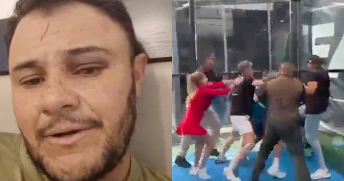 Una golpiza se registró el domingo dentro del club Alfa Pádel, en Atizapán de Zaragoza, Estado de México, el cual dejó a una persona lesionada. 