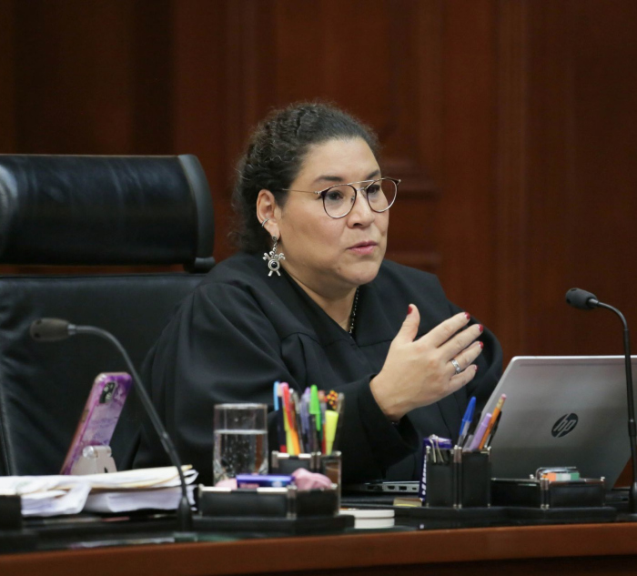 La Ministra Lenia Batres Guadarrama.