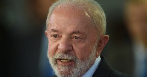 El Presidente brasileño, Luiz Inácio Lula da Silva, habla durante una conferencia de prensa en el Palacio del Planalto, en Brasilia, Brasil, 3 de junio de 2025. Foto: Lucio Távora, Xinhua