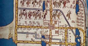 Un detalle del poco estudiado Mapa de Popotla.