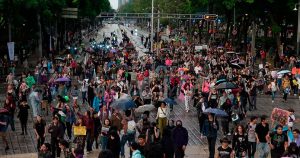Decenas marchan en CdMx contra la gentrificación