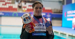 El clavadista Osmar Olvera obtuvo su segunda medalla dentro del Campeonato Mundial de Deportes Acuáticos en Singapur, la sexta en toda su carrera.