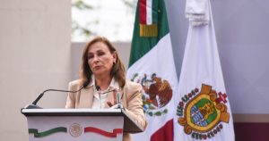 La Gobernadora de Veracruz, Rocío Nahle, volvió a referirse al caso de la maestra jubilada Irma Hernández Cruz.