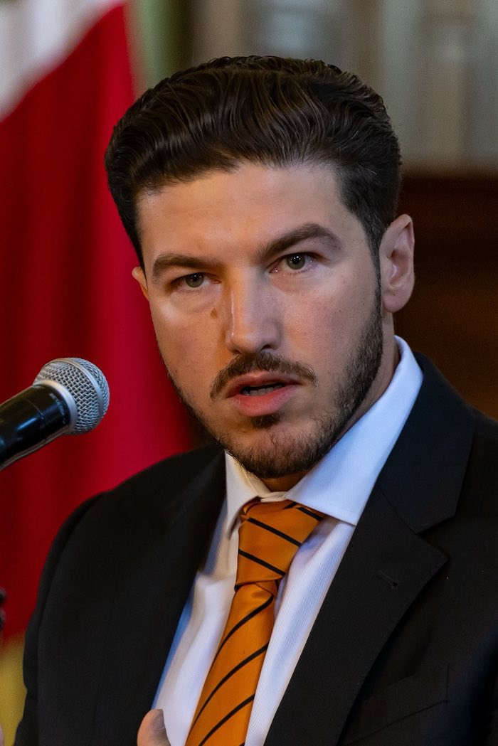 Samuel García, Gobernador de Nuevo León.