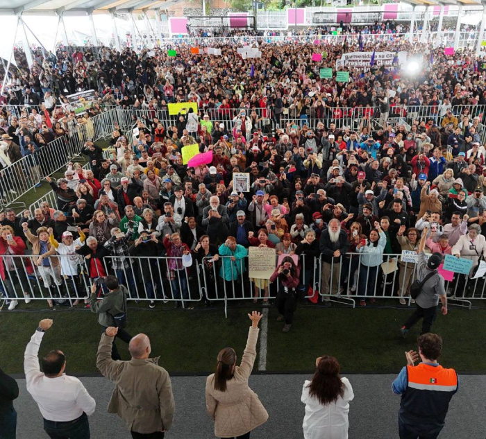 Claudia Sheinbaum anunció las obras de la Línea 4 del Cablebús en la CdMx.