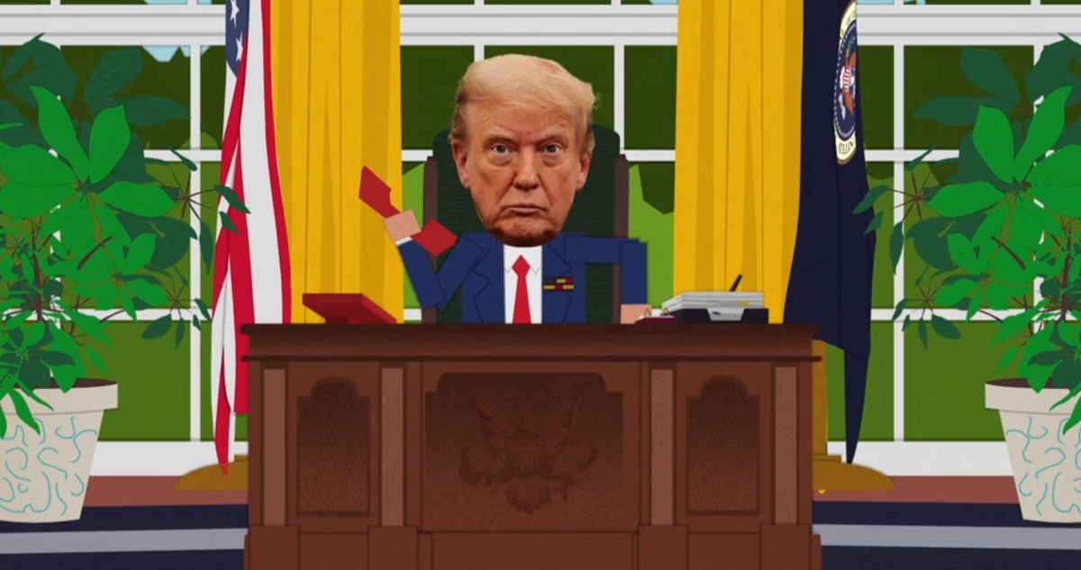 La Casa Blanca respondió al episodio de South Park donde cuestiona ácidamente a Trump.