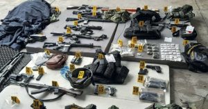 El tráfico de armas fluye a lo largo del país sobre todo a partir de tres entidades de EU, que concentran el 74 por ciento del total de armas traficadas.