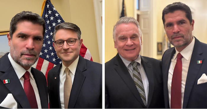 Eduardo Verástegui, quien busca crear un partido político en México, se reúne constantemente en EU con políticos conservadores.