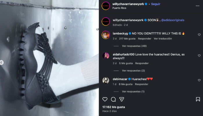 Adidas plagia huaraches yalaltecos de Oaxaca; Salomón Jara analiza denunciar.