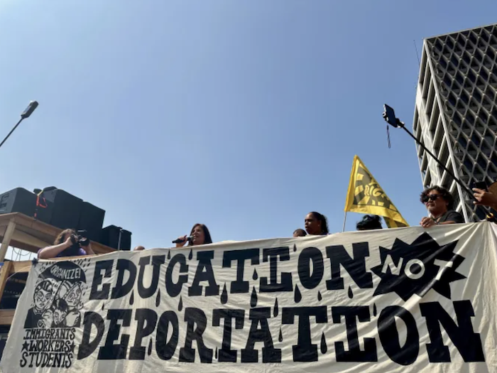 Las y los paisanos piden boicotear a Home Depot, Target, Walmart y McDonald’s por ayudar al ICE a realizar sus redadas migratorias en Los Ángeles, California.