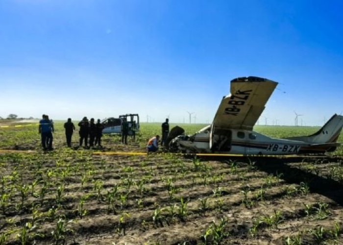 Una avioneta se desplomó la tarde de este viernes en el municipio de Reynosa, Tamaulipas, dejando un saldo de una persona fallecida y otra más herida.