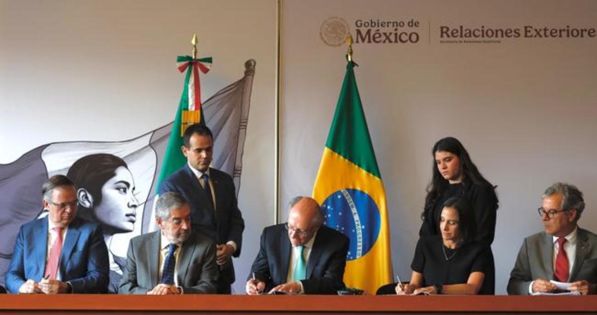 México y Brasil reforzaron su relación con dos acuerdos en materia energética y económica durante la visita del Vicepresidente brasileño, Geraldo Alckmin.