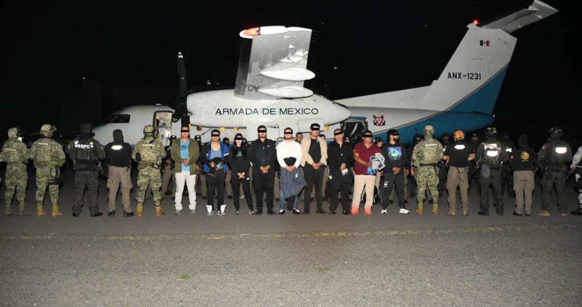 Autoridades del Gobierno de México desarticularon una célula dedicada al tráfico de armas, perteneciente al Cártel Jalisco Nueva Generación (CJNG),